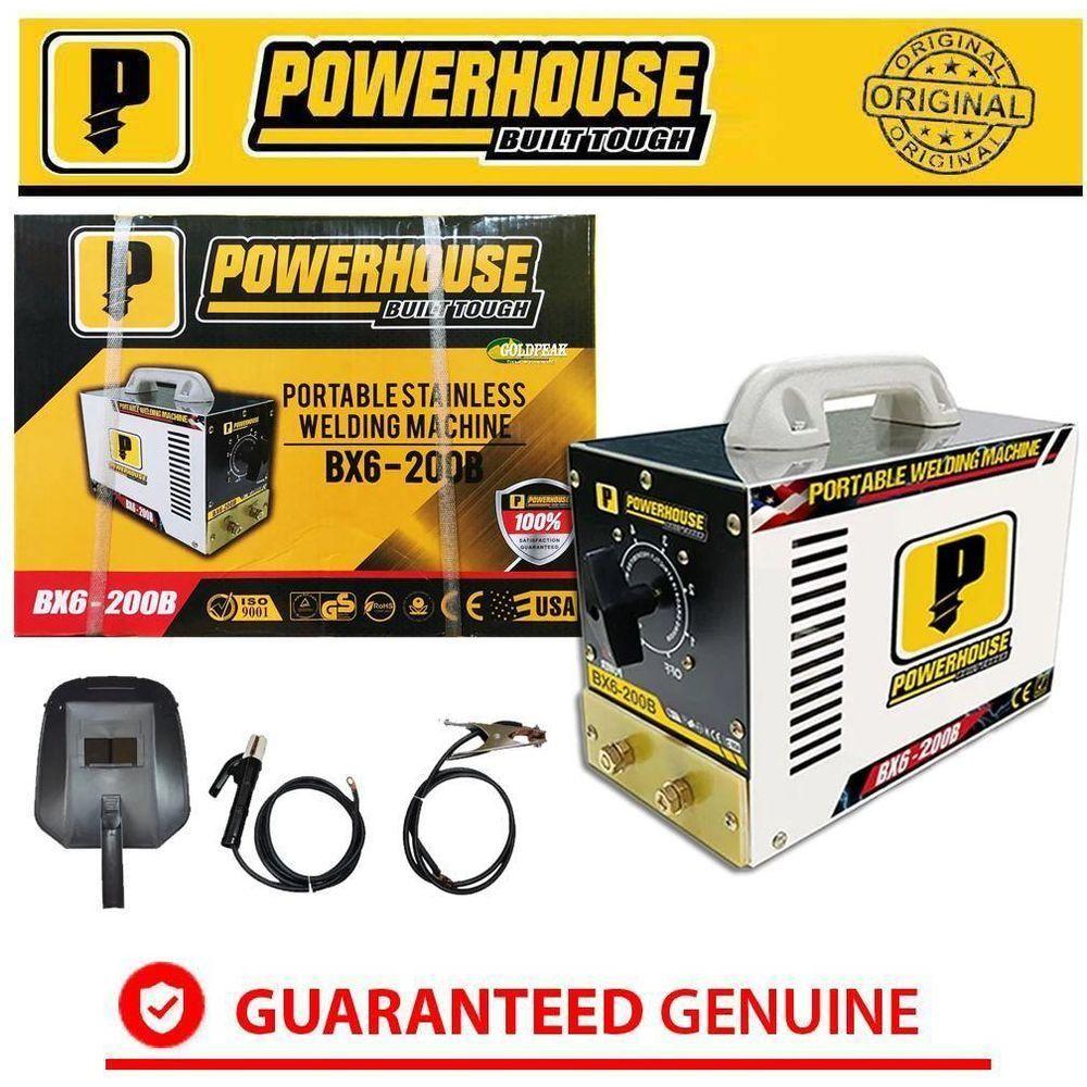 Powerhouse BX6-200B Stainless Body Welding Machine - Goldpeak Tools PH Powerhouse Powerhouse BX6-200B Stainless Body Welding Machine - Goldpeak Tools PH Powerhouse